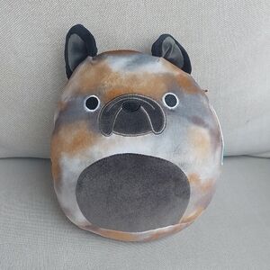 Squishmallows Brown and Gray Dog Plush Accessory